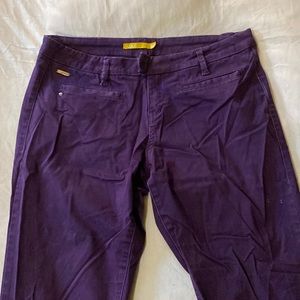 Purple pants! Size 8 lolë